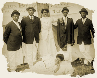 Jubilee Singers at the Lexington Business College, Lexington, Nebraska, 1909